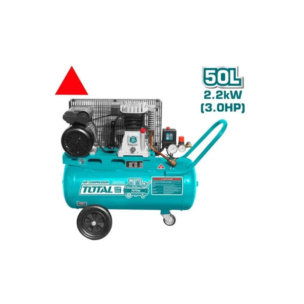 Total - compresor aer 2200w 50l 8bar