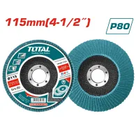 Total - disc abraziv cu zirconiu 115mmx22mm  p80