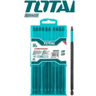 Total - set 10 biti de impact pentru surubelnita250mm