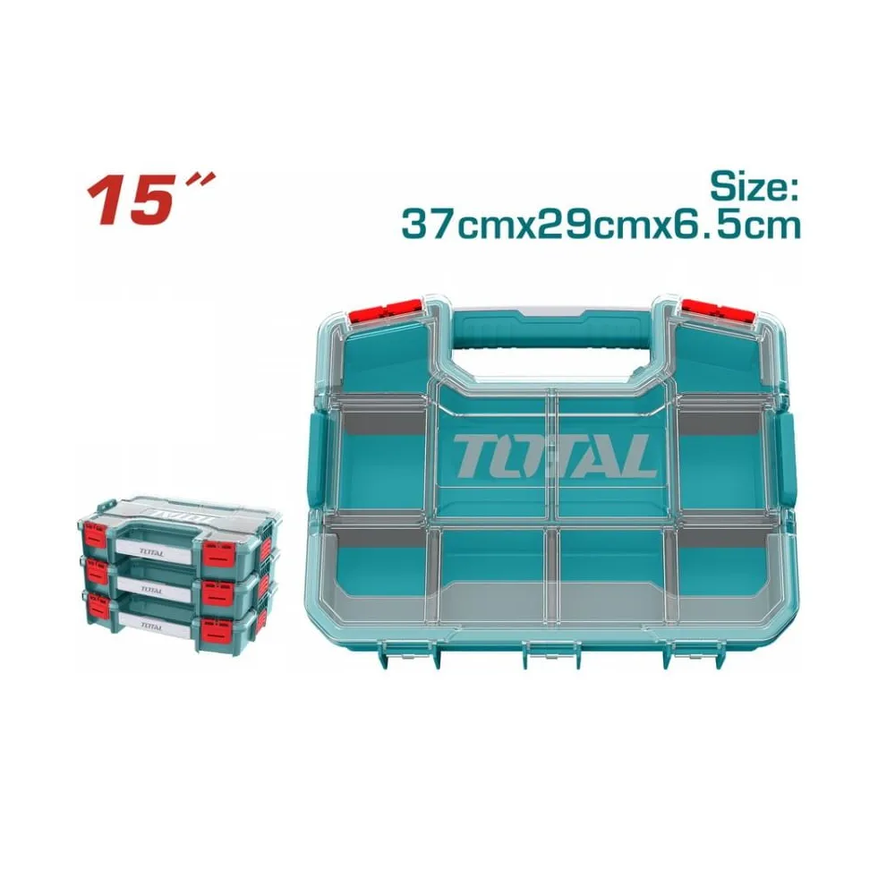 Total - organizator pentru scule plastic 370mm*290mm*65mm