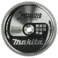 Makita b-33607 panza ferastrau circular panou sandwich 355x30x2.6mm 80t