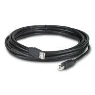 APC NetBotz USB Latching Cable, LSZH, 5m cabluri USB 5,00 m USB A USB B Negru
