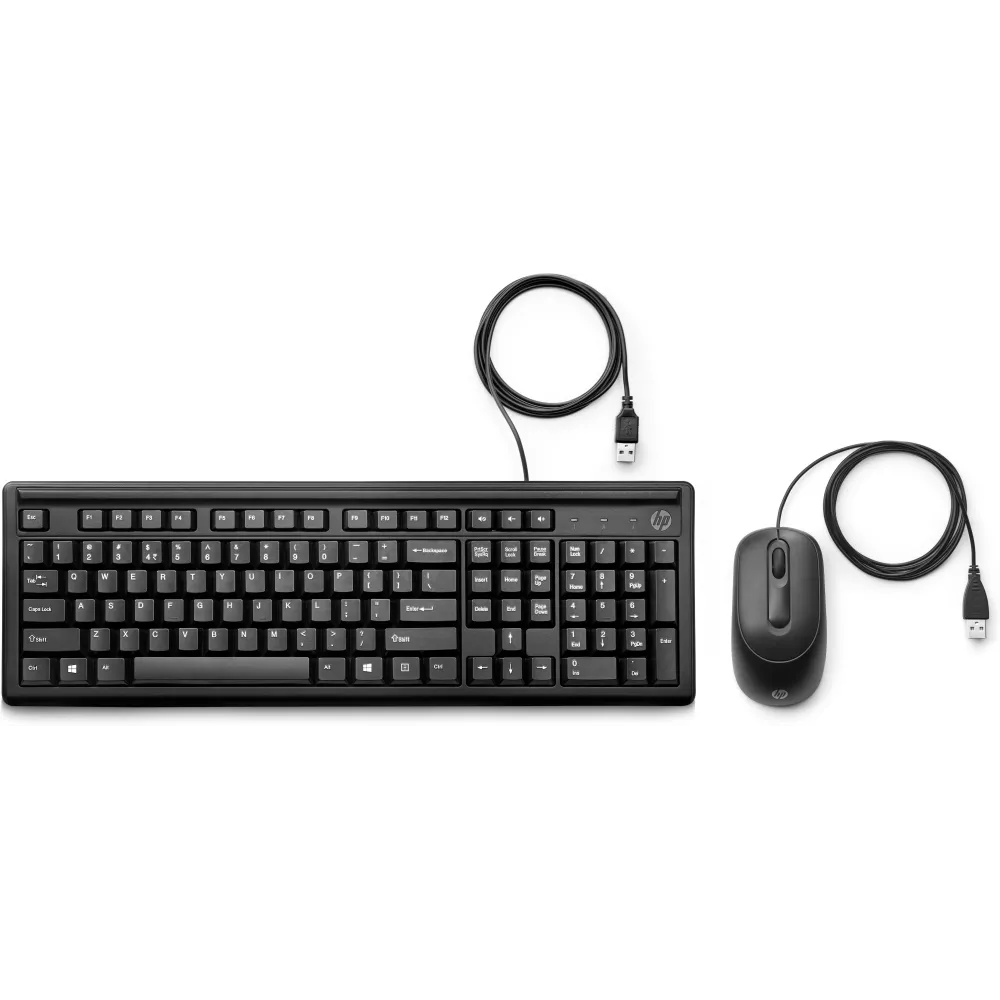 HP Tastatură şi mouse cu cablu 160