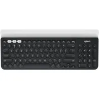 Logitech K780 Multi-Device Wireless Keyboard tastaturi RF Wireless + Bluetooth QWERTY Rus Gri, Alb