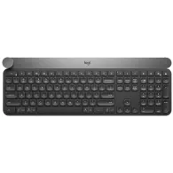 Logitech Craft Advanced keyboard with creative input dial tastaturi RF Wireless + Bluetooth QWERTY Englez Negru, Gri