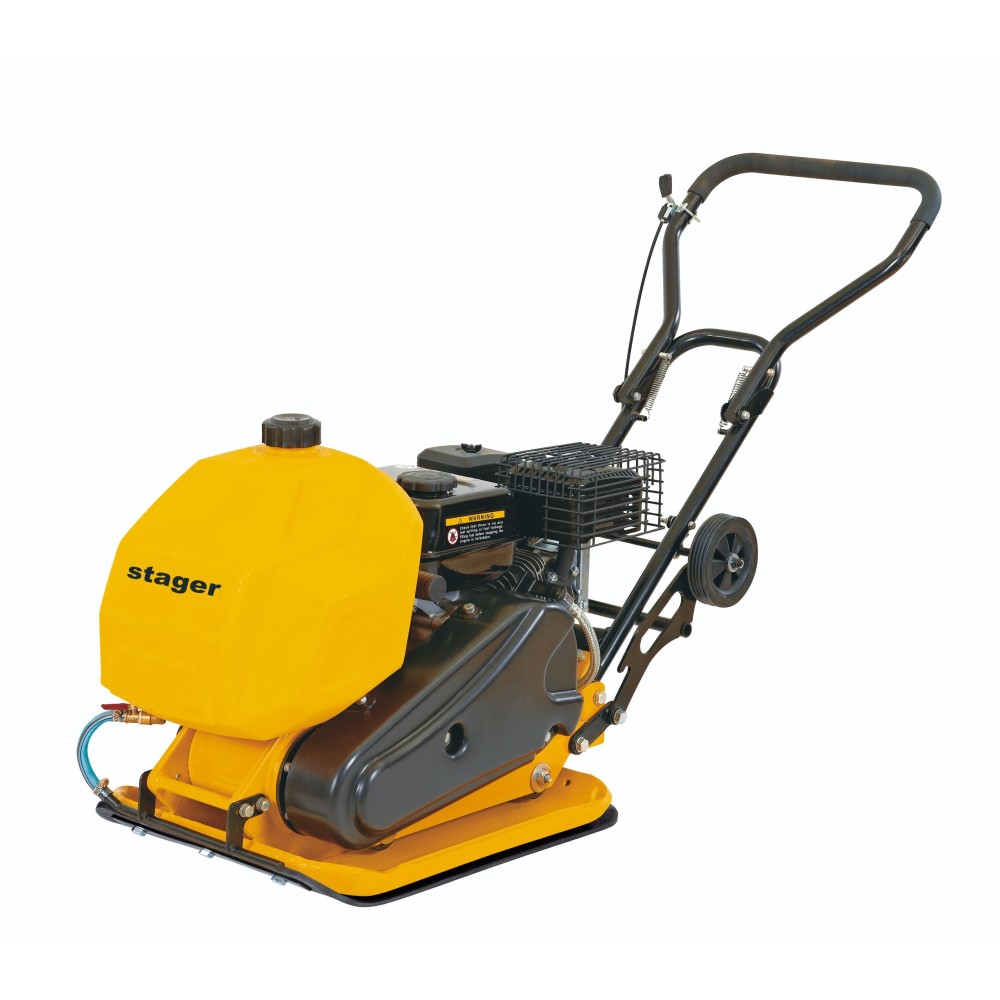 Stager PCB90 Placa compactoare usoara Loncin G200F benzina rezervor apa roti covor silicon Stager - 1