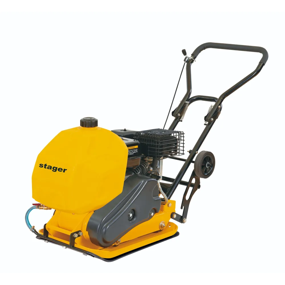 Stager PCB60 Placa compactoare usoara Loncin G200F benzina rezervor apa roti covor silicon Stager - 1