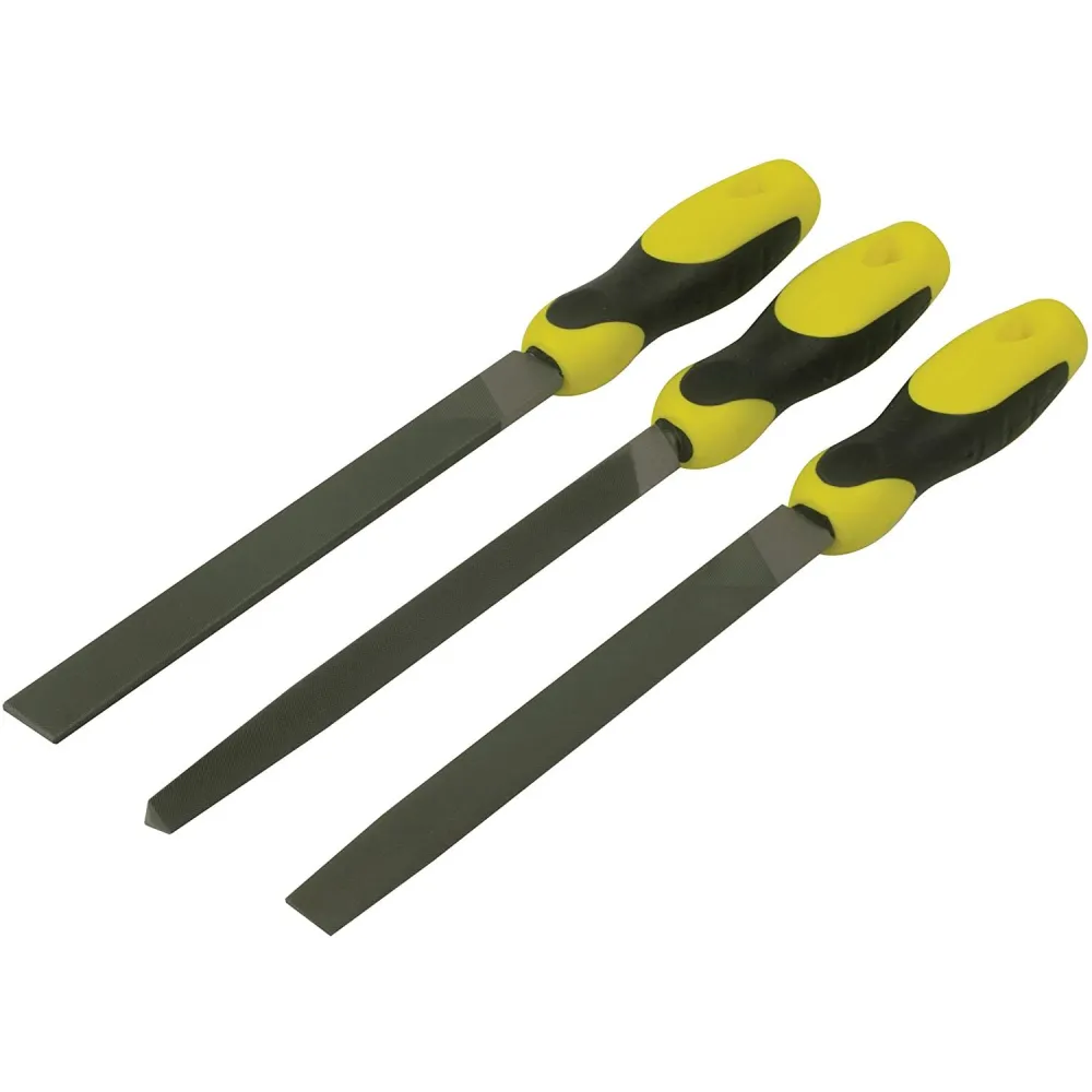 Stanley 0-22-464 Set 3 pile semifine 200mm Stanley - 1