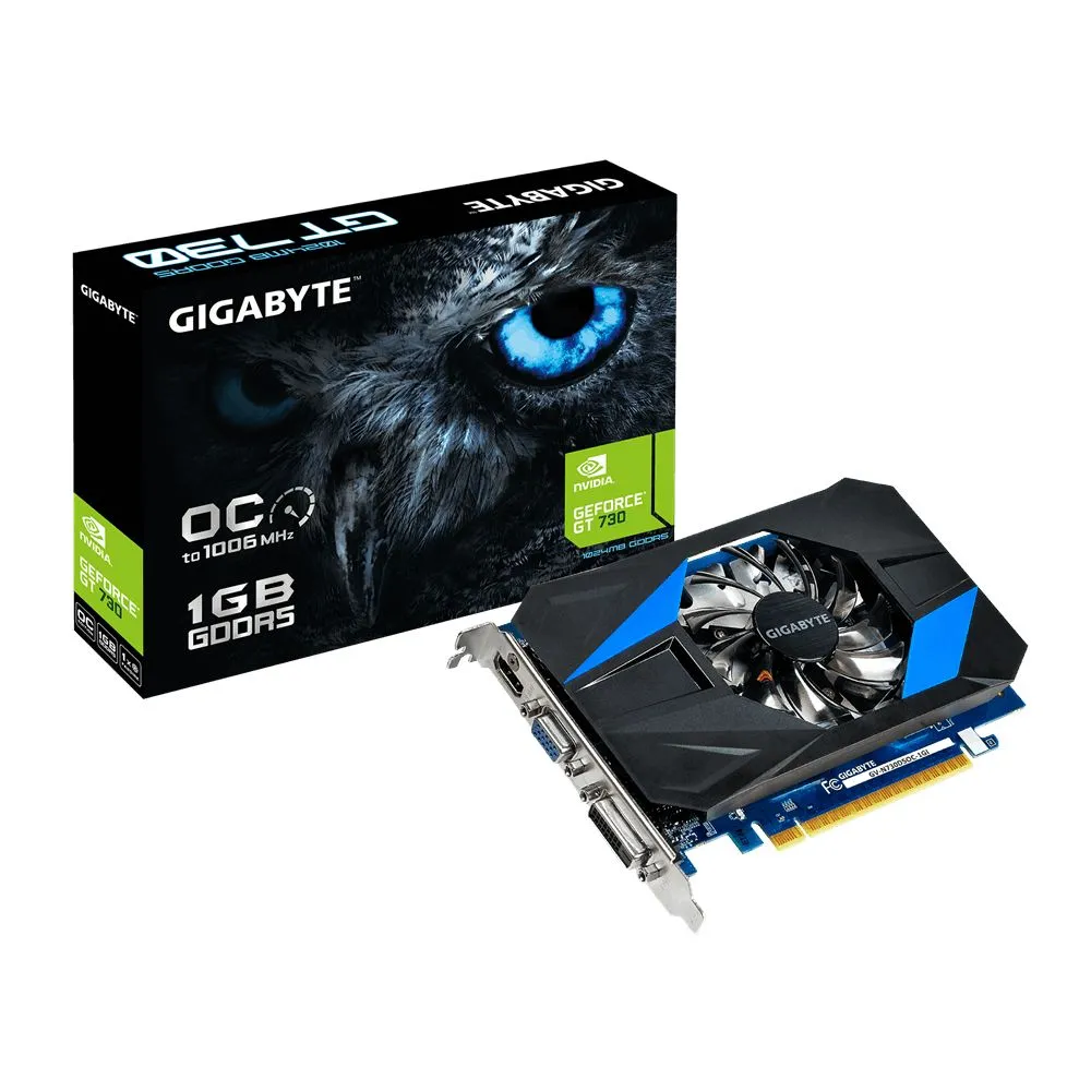 Gigabyte GeForce GT 730 NVIDIA 1 Giga Bites GDDR5