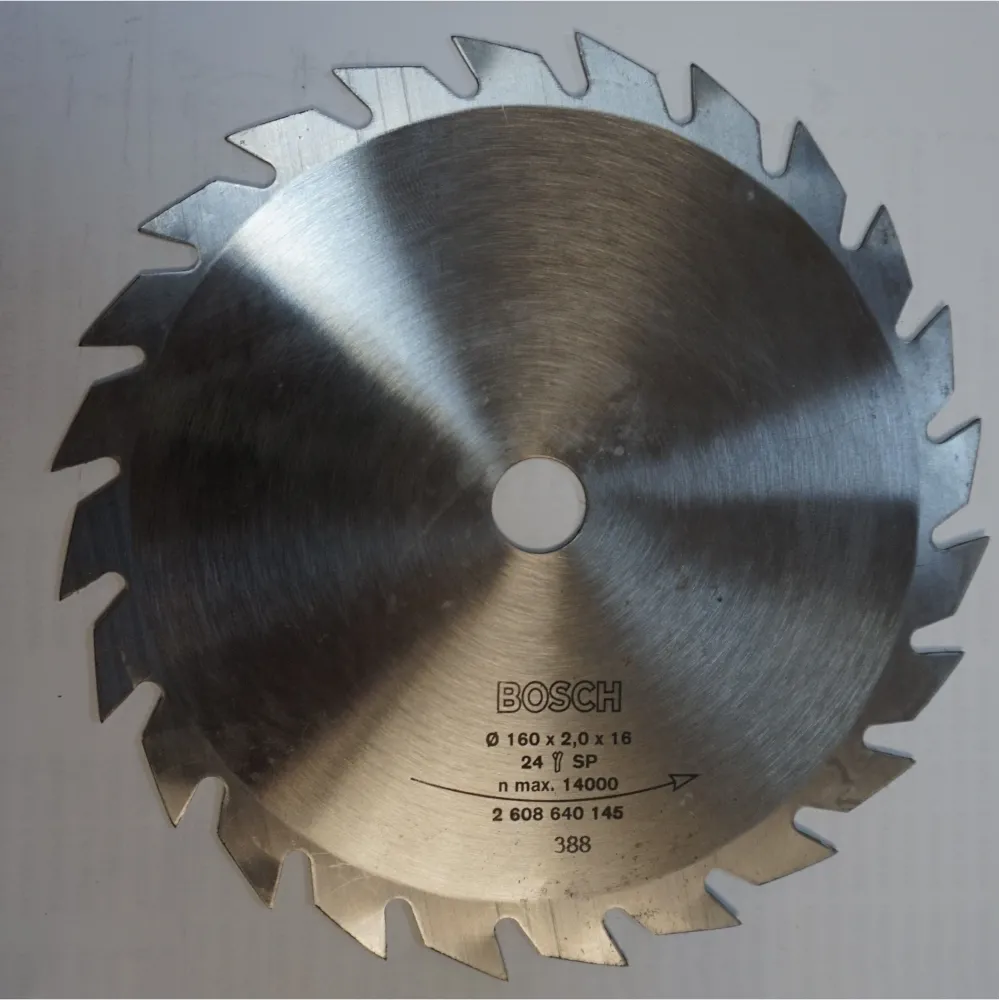 Disc circular 160x16 N24 Bosch - 1