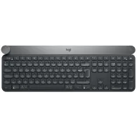 Logitech Craft Advanced keyboard with creative input dial tastaturi RF Wireless + Bluetooth AZERTY Franţuzesc Negru, Gri