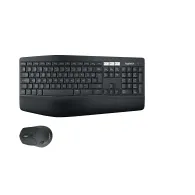 Logitech MK850 Performance tastaturi Mouse inclus RF Wireless + Bluetooth AZERTY Franţuzesc Negru