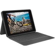 Logitech Rugged Folio Grafit Smart Connector QWERTZ Elvețiană