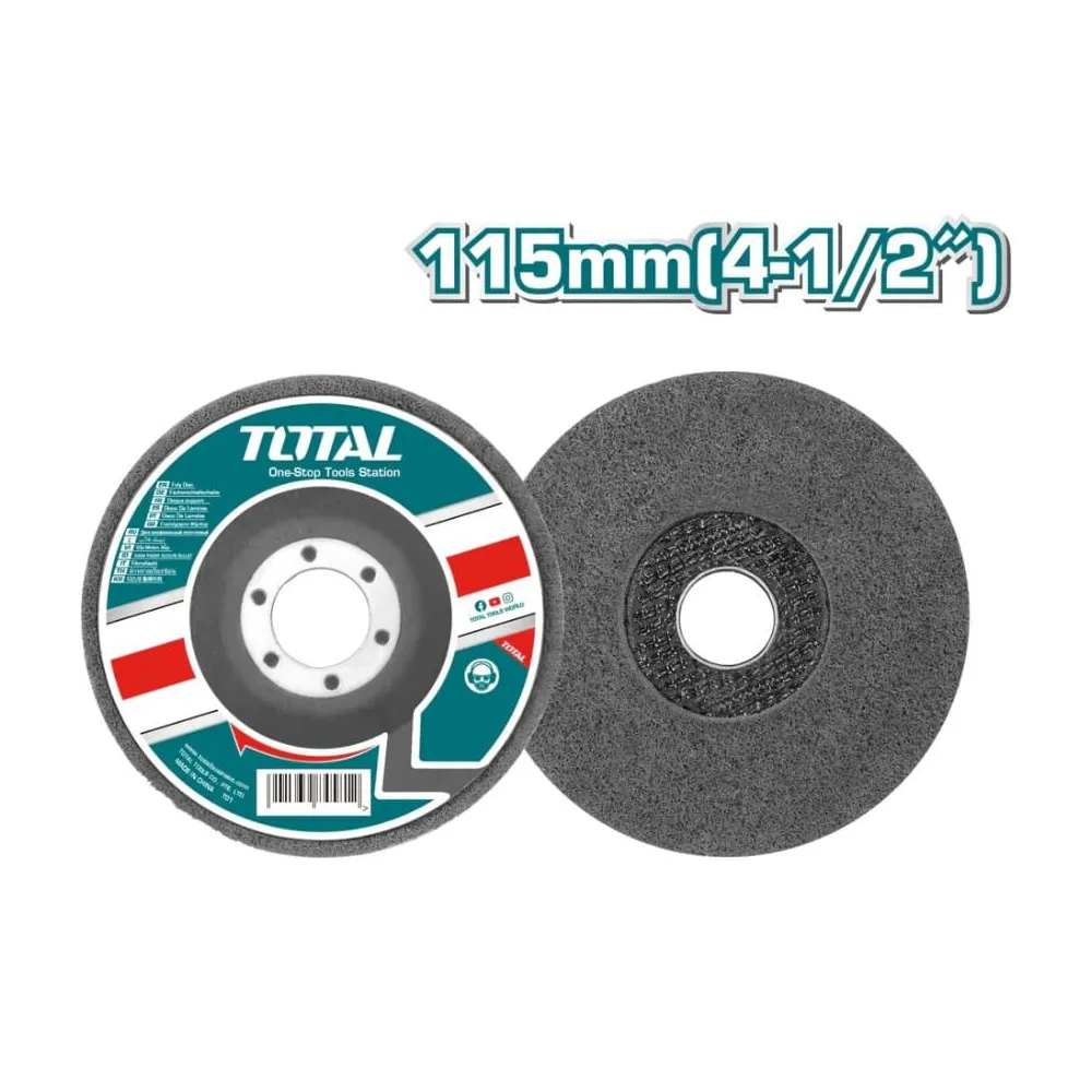 Total - disc burete pentru polisat 115mmx22.22mm