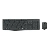 Logitech MK235 tastaturi Mouse inclus USB AZERTY Franţuzesc Gri
