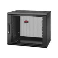 APC NetShelter WX 9U Single Hinged Wall-mount Enclosure 400mm Deep. Raft montat pe perete Negru