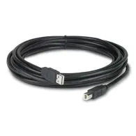APC NetBotz USB Latching Cable, Plenum, 5m cabluri USB 5,00 m USB A USB B Negru