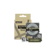 Epson LK-5QWJ Kaki, Alb