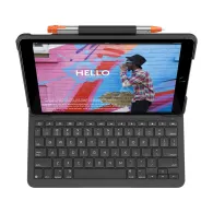 Logitech Slim Folio Grafit Bluetooth QWERTY Spaniolă