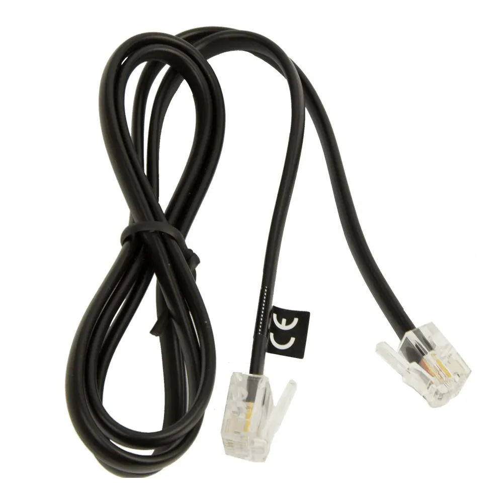 Jabra 8800-00-101 cabluri telefonice Negru
