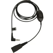 Jabra 8735-019 cablu audio 0,5 m QD 3.5mm Negru