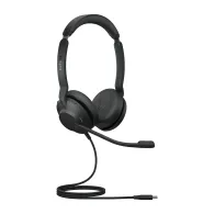 Jabra Evolve2 30, UC Stereo Căști Prin cablu Bandă de fixare pe cap Birou Call center USB tip-C Negru