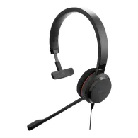 Jabra Evolve 20SE USB-C MS Mono Căști Prin cablu Bandă de fixare pe cap Birou Call center USB tip-C Negru