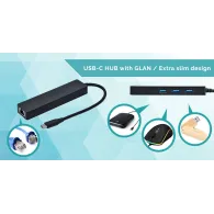 i-tec Advance C31GL3SLIM sloturi Negru