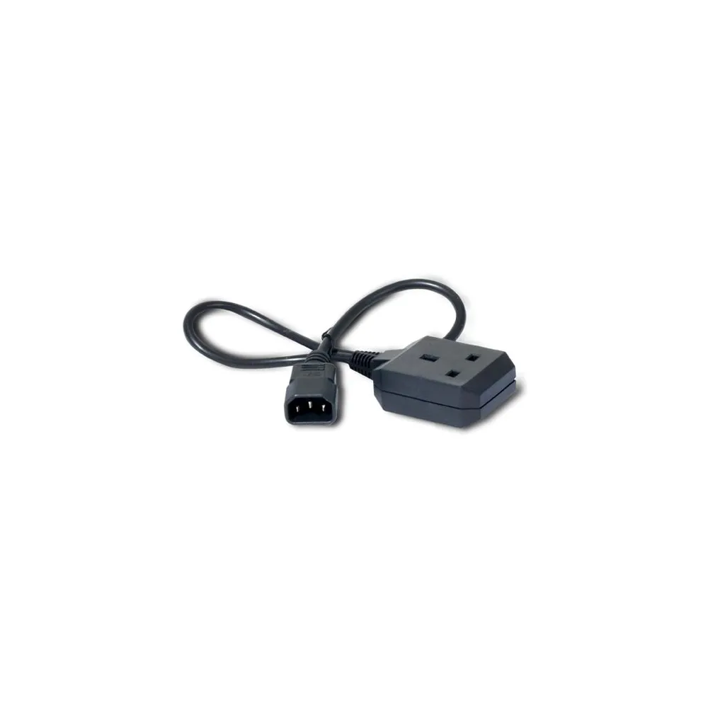 APC C14 BS1363 0.6m Negru 0,6 m Conector C14