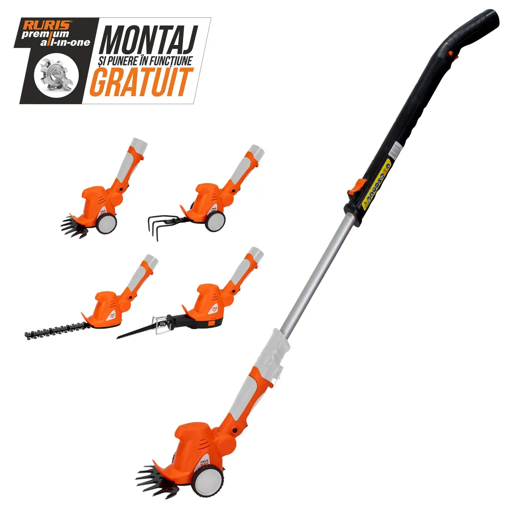 Foarfeca multifunctionala Ruris F455, 10.8V, 1.5Ah