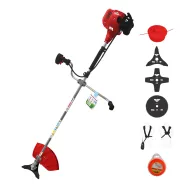 Motocoasa Ruris Zimbru 101S, 2 CP, 42 CC, 2 timpi, 20-25 cm diametru taiere, 1.2 l, benzina