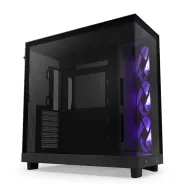 H6 flow rgb compact dual-chamber middletower negru