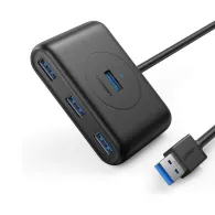 Ugreen 20290 hub-uri de interfață USB 3.2 Gen 1 (3.1 Gen 1) Type-A 5000 Mbit s Negru