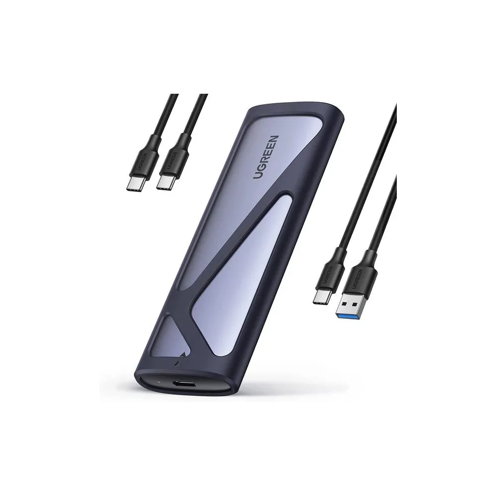 Ugreen 90264 carcasă disc memorie Carcasă SSD Gri M.2