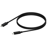 Gigabyte USB Type-C Cable cabluri USB 1 m USB 3.2 Gen 2 (3.1 Gen 2) USB C Negru