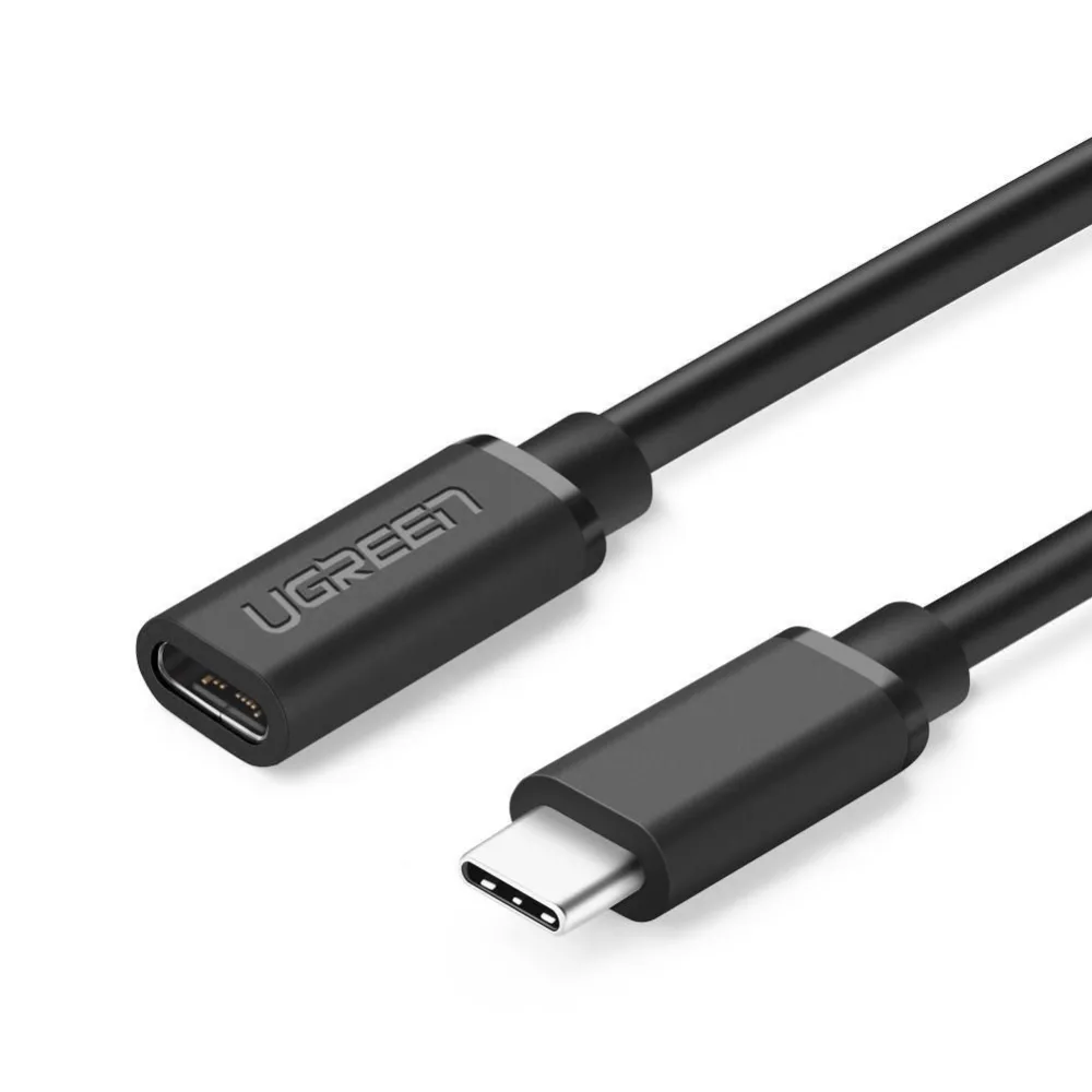 Ugreen 40574 cabluri USB 0,5 m USB C Negru