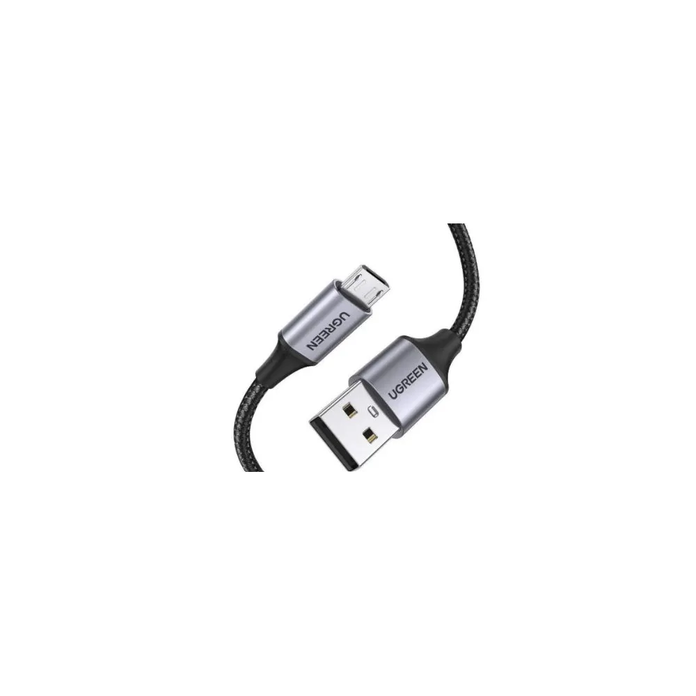 Ugreen 60148 cabluri USB 2 m USB 2.0 USB A Micro-USB A Negru