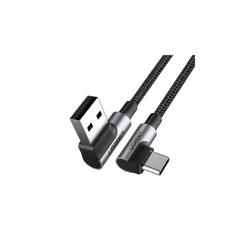 Ugreen 20856 cabluri USB USB 2.0 USB A USB C Negru, Argint
