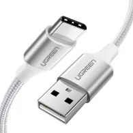 Ugreen 60133 cabluri USB 2 m USB C USB A Alb