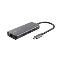 Trust Dalyx USB tip-C 1000 Mbit s Argint