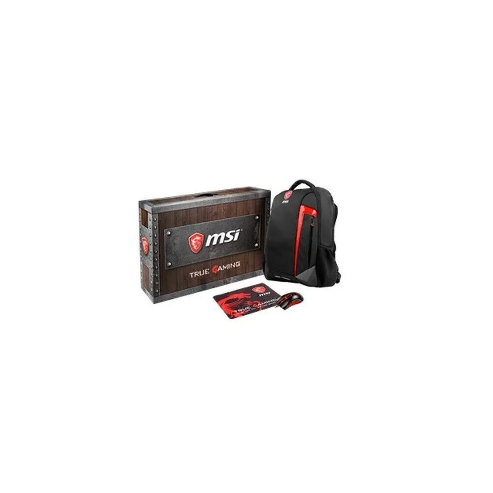 MSI Loot Box Pack 2019 Rucsac Negru, Roşu