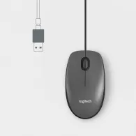 Logitech M100 mouse-uri Ambidextru USB Tip-A Optice 1000 DPI