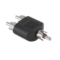 Adaptor rca tata-2rca tata
