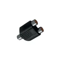 Adaptor rca mama - 2x rca mama