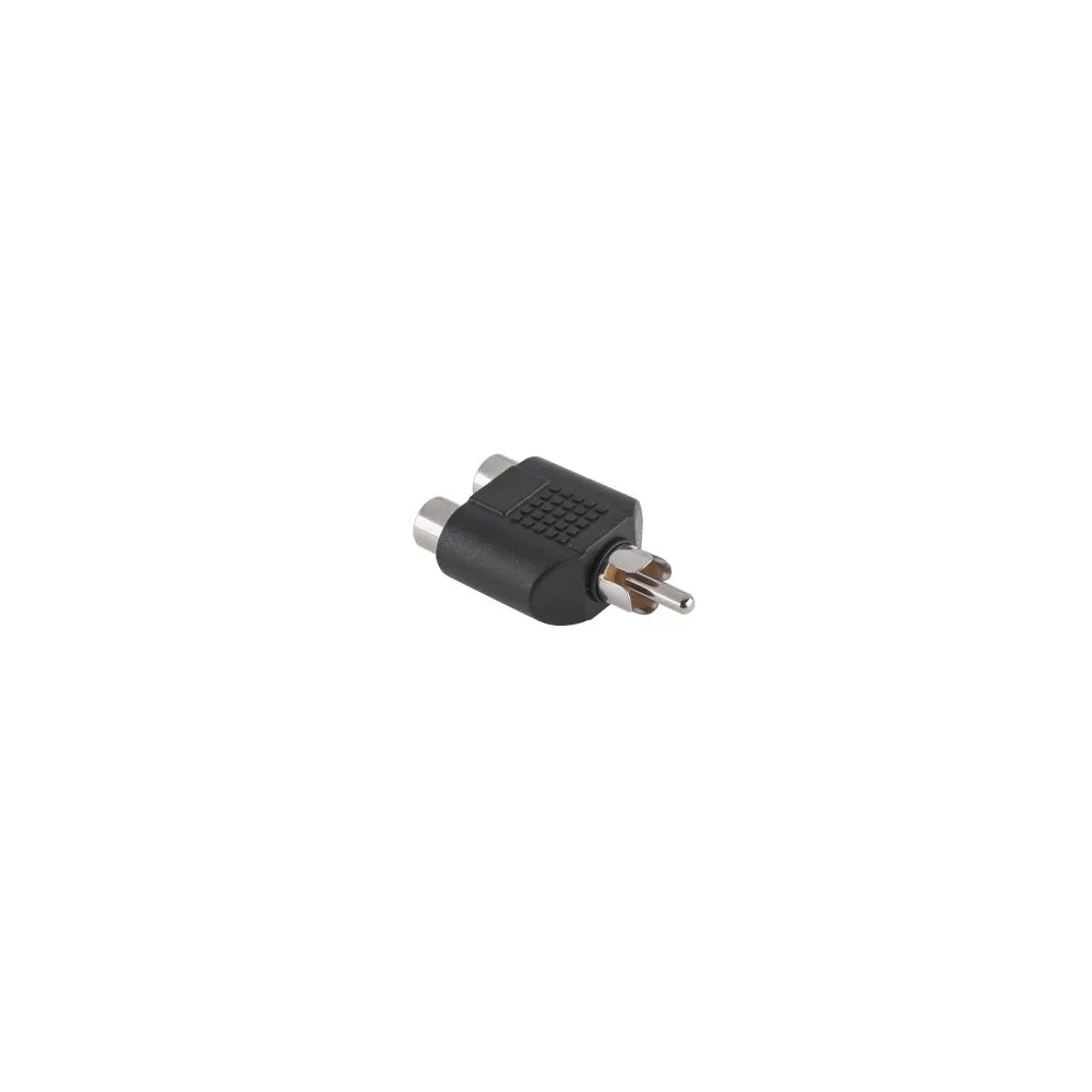 Adaptor rca tata-2xrca mama