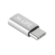 Adaptor micro usb - usb tip c m-life