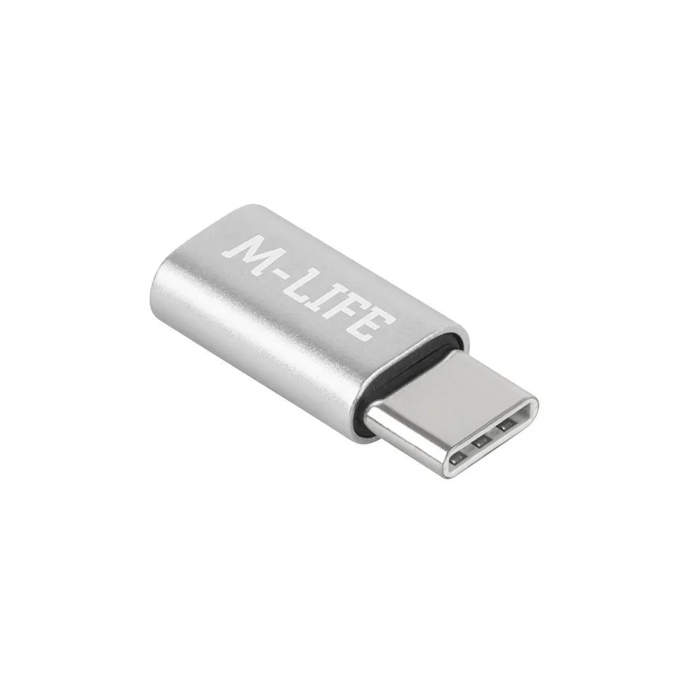Adaptor micro usb - usb tip c m-life