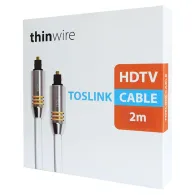 Cablu optic toslink - toslink retail thinwire 2m