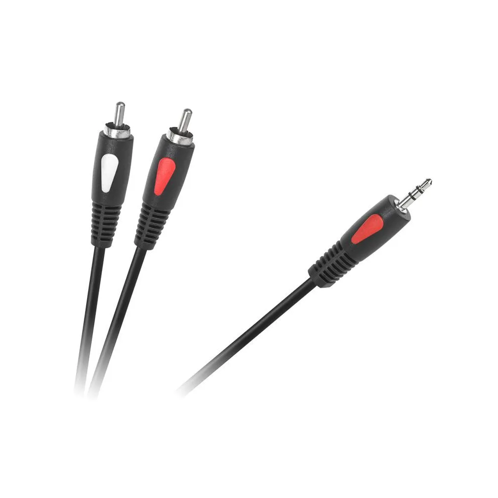 Cablu 3.5 tata-2rca 5.0m eco-line cabletech