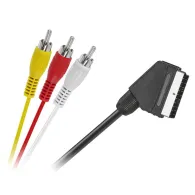 Cablu scart-3rca 3m